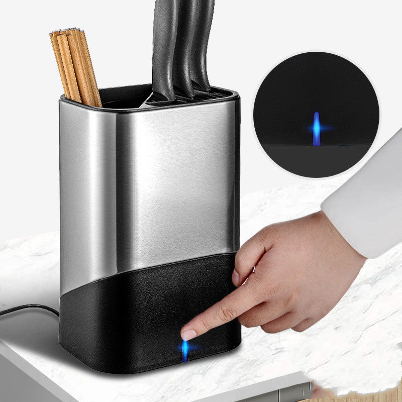 Household Small Disinfection Knife Rack Ozone Disinfection Kitchen Utensils
