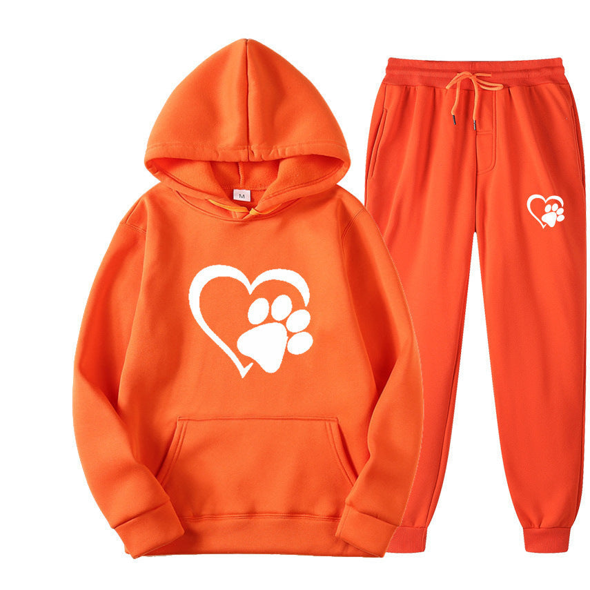 Mens And Womens Printed Hoodie Sets