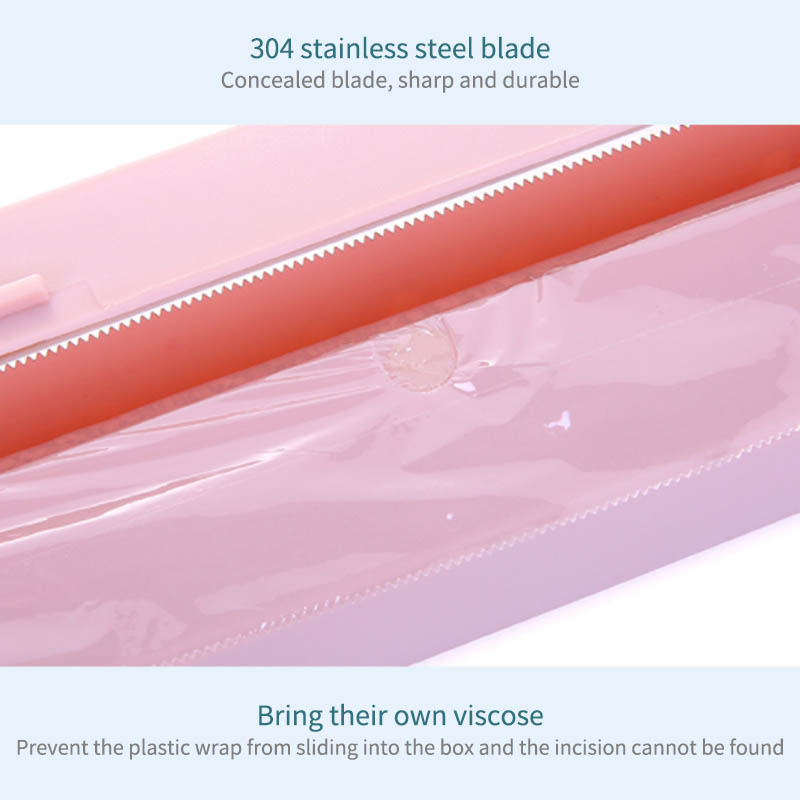 Food cling film cutting box