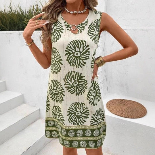 Summer Fashion Womens Casual Short Dress