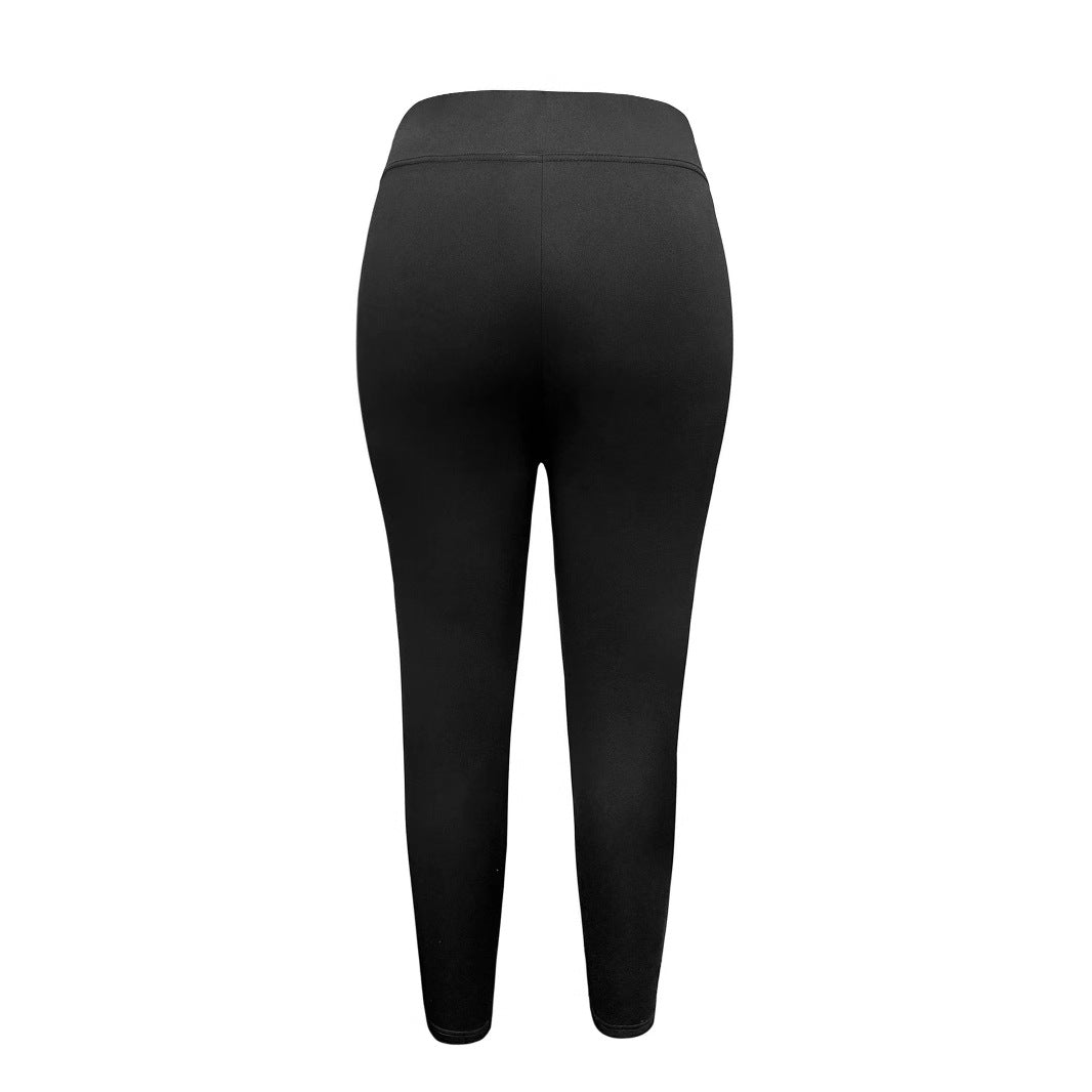 Work-style Zip-detail Stretch High-waist Slim-fit Pants