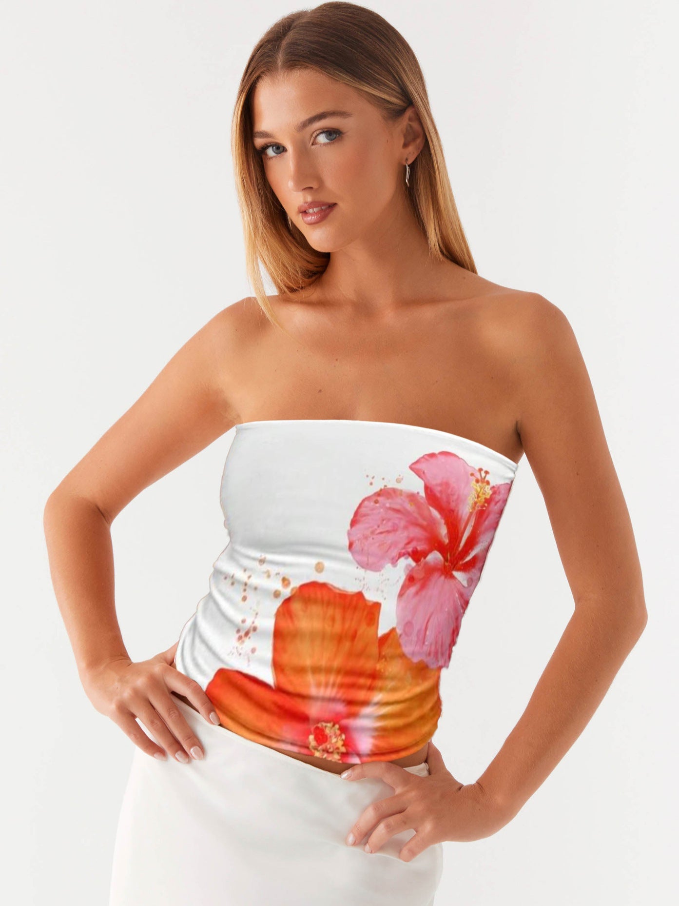 Sexy Babe Women's Digital Print Top