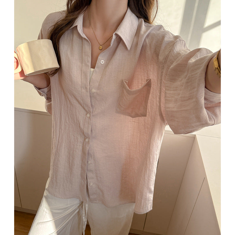 High-end Long-sleeve Shirt Jacket