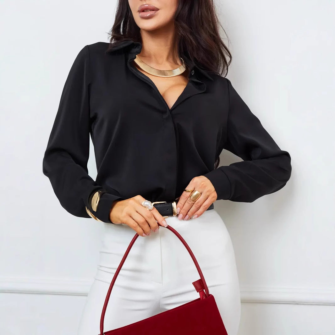 High-end Sophisticated Long-sleeve Casual Shirt