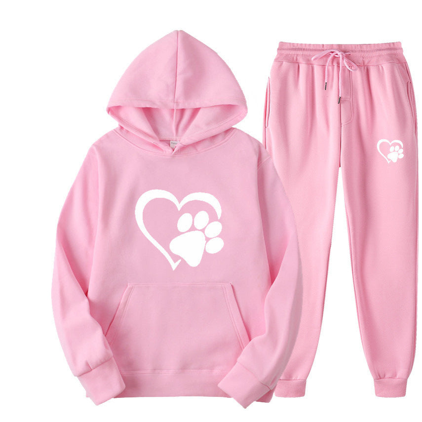 Mens And Womens Printed Hoodie Sets