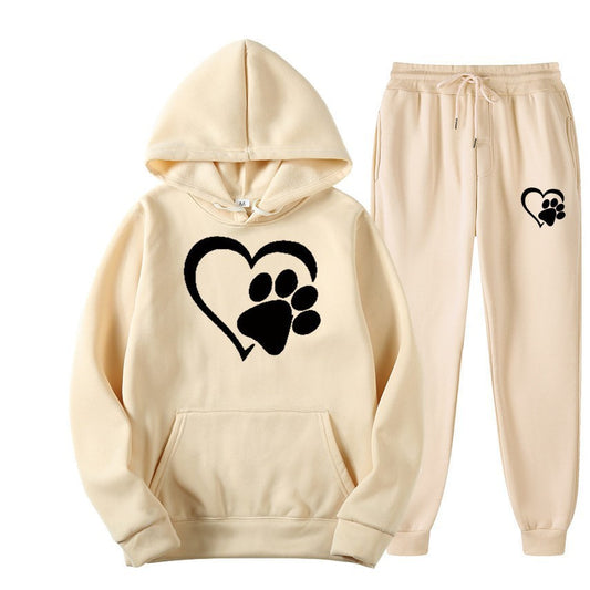 Mens And Womens Printed Hoodie Sets
